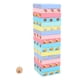 thumbnail image 4 of Bloques de construcción de juguete, 51 piezas de bloques de construcción de madera de colores para niños, bloques de construcción de madera, instalación sin esfuerzo, 4 of 9
