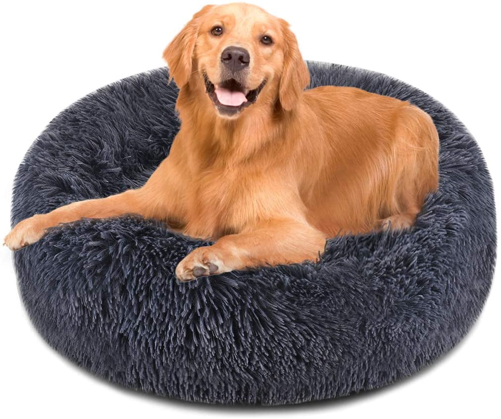 extra large donut dog bed