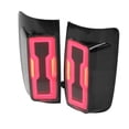 thumbnail image 2 of Auto Taillight, Braking Lamp Corrosion Resistant Noise Prevention Smoky IP67 Waterproof 2PCS  For Car Modification ANGGREK Car Tail Light, 2 of 8