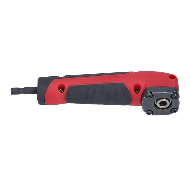 Electric Drill Right Angle Adapter, 90° Drills Adapters Tight Connection 15cm Long Turning Tool With Hex Shank Bit For Impact Driver