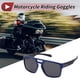 thumbnail image 2 of 1 juego de gafas de motocicleta anti-reflejo de triacetato de celulosa TR para deportes al aire libre, gafas de sol para motocross, bicicleta de tierra, lente negra, marco azul y negro, 2 of 6