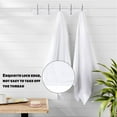 thumbnail image 6 of Geemuslly Bath Towels 21x48 Inch, Cotton Towel for Bathroom, Hotel, Gym, Spa, Soft Extra Absorbent Quick Dry, White , 1Pcs, 6 of 7