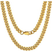 Liulin Mother and Son Necklaces - Cuban Link Chain for Men,to My Son Necklace from Mom, to My Son from Mom, Cuban Chain for Men,Birthday Christmas Graduation Gift