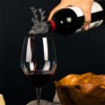 thumbnail image 2 of Weiweiguan Wine Pourer Deer Head Wine Bottle Pourer Creative Liquor Pourer Reusable Pourer, 2 of 7