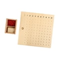 thumbnail image 2 of Yinanstore Addition Soustraction, Jouet Éducatif de Manipulation de Mathématiques Compact pour Garçons Filles Rouge, 2 of 8