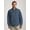 Medium Wash, variant on Men’s and Big Men’s Seacoast Wash Fleece Lined Denim Shacket, Sizes S-2XL