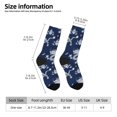 thumbnail image 2 of Logiee Dragon Print Adult Socks for Men & Women,Calf Socks, Ankle Socks,Boots Socks,Breathable Casual Sock,Unisex Crew Socks, 2 of 6