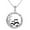 Silver, variant on CoreLiving Panda Necklace Silver Crystal Origami Panda Pendant Cute Jewelry for Women Wife Mom I Love You Always and Forever Mother Necklace Birthday Gifts