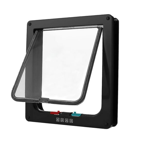 1 puerta de entrada y salida para mascotas.