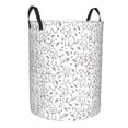 thumbnail image 2 of Balery Poodle Dog Round Laundry Basket with Handles Waterproof Freestanding Laundry Hamper for Clothes Toys in the Dorm and Family-Small, 2 of 8