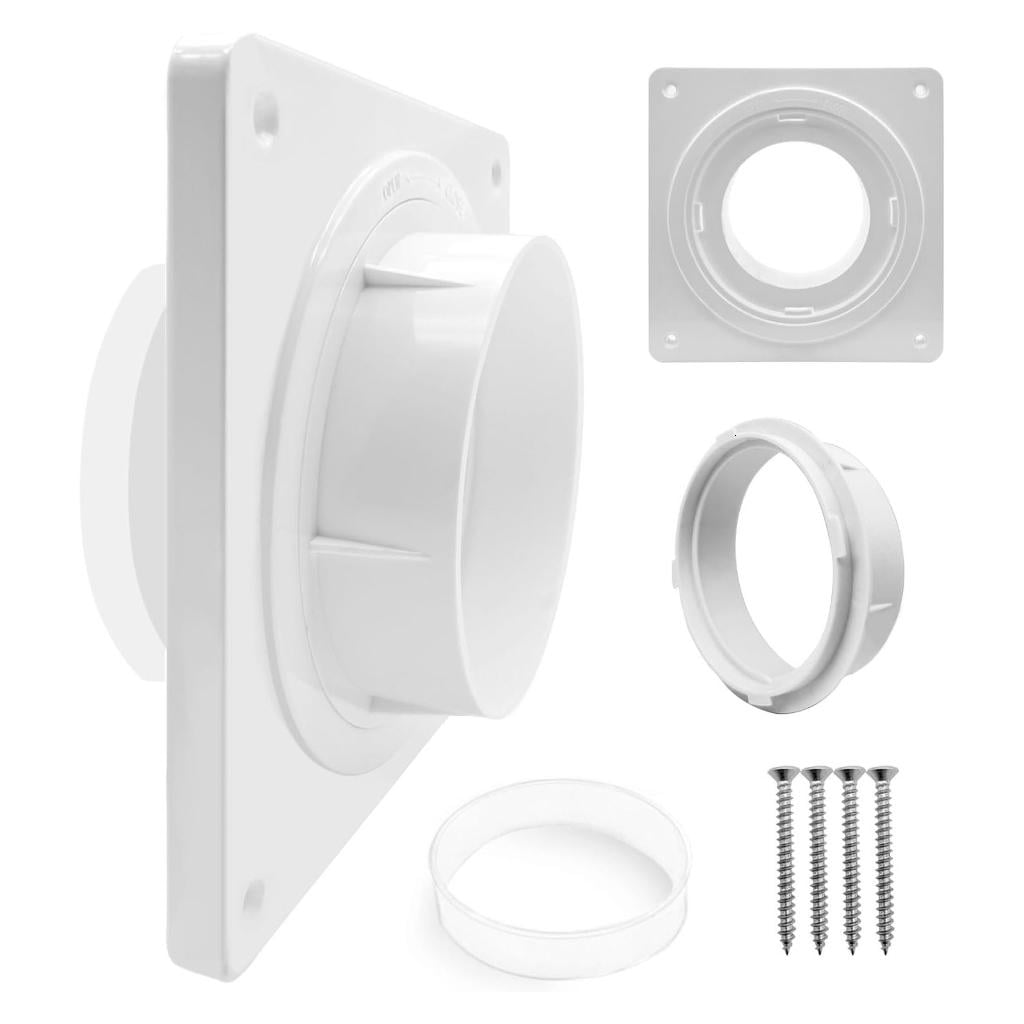 Multifunctional Dryer Air Fitting Flexible Exhaust System Plastic Construction