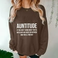 thumbnail image 5 of Cmfcve Women's Fashion Hoodies & Sweatshirts Letter Print Long Sleeve Versatile Tops Crew Neck Loose Gym Pullover Tops, 5 of 6