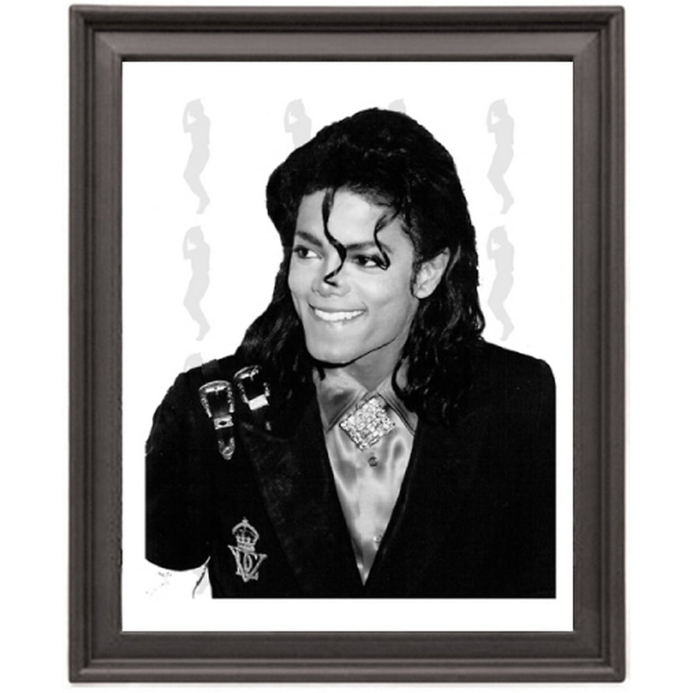 Michael Jackson Amazing 9 Picture Frame 8x10 inches Poster Print