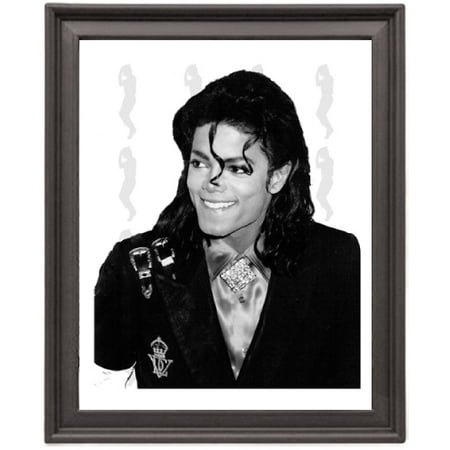 Michael Jackson Amazing 9 - Picture Frame 8x10 inches - Poster - (Michael Jackson Best Photos)