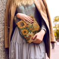 thumbnail image 5 of HELLHERO Butterfly Flower Bible Covers, Large Capacity PU Leather Church Bible Bag for Prayer Christian Prayer, Multi-Pockets Bible Cover Carrier Carrying Organizer Bag, 5 of 12