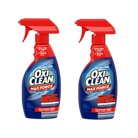 OxiClean Max Force Stain Remover - Spray - 12 fl oz - 2 Pack