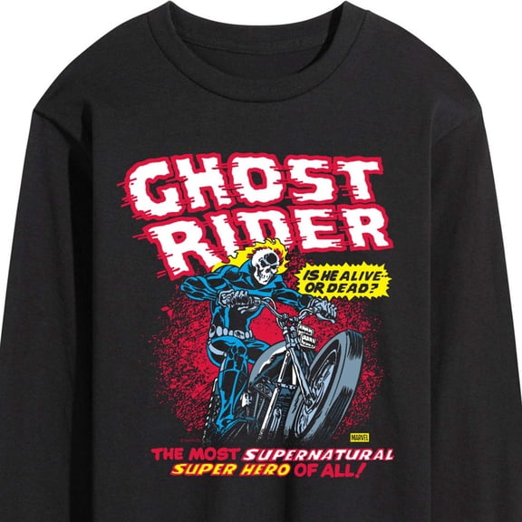 Marvel - Ghost Rider - Men's Long Sleeve Graphic T-Shirt