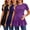 Black/Navy Blue/Purple, variant on Weardear 3 Pack Maternity Shirts Short Sleeve Peplum Pregnancy Tunic Top Double Pleated Casual Babydoll Blouse for Women