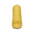 thumbnail image 2 of BLISSFUL STEP Women's Round Toe Platform Block Heels Ankle Booties Yellow 6, 2 of 7