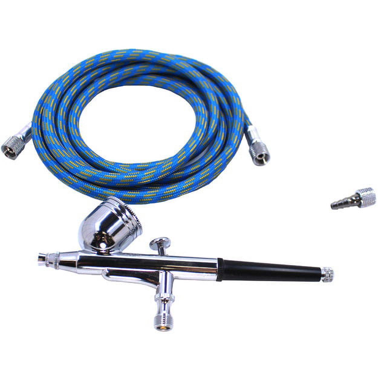 Spaz Stix 50000 Dual Action Gravity Feed Airbrush & Air Compressor Combo