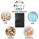 thumbnail image 5 of Paquete de 100 bolsas PENGJJMXG Mylar Resellables Aluminio Cierre de cremallera doble cara B, 5 of 5
