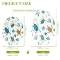 thumbnail image 2 of 3PCS Dish Cleaning Sponge Scrubs Dish Pad for Wash Dish for Non-Stick & Delicate Cookware Blue and Green Turtles, 2 of 7
