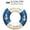 Blue 60, variant on Anchor Inflatable Pool Float Ring, Thickened PVC Swim Tube for Beach and Summer Pool Party