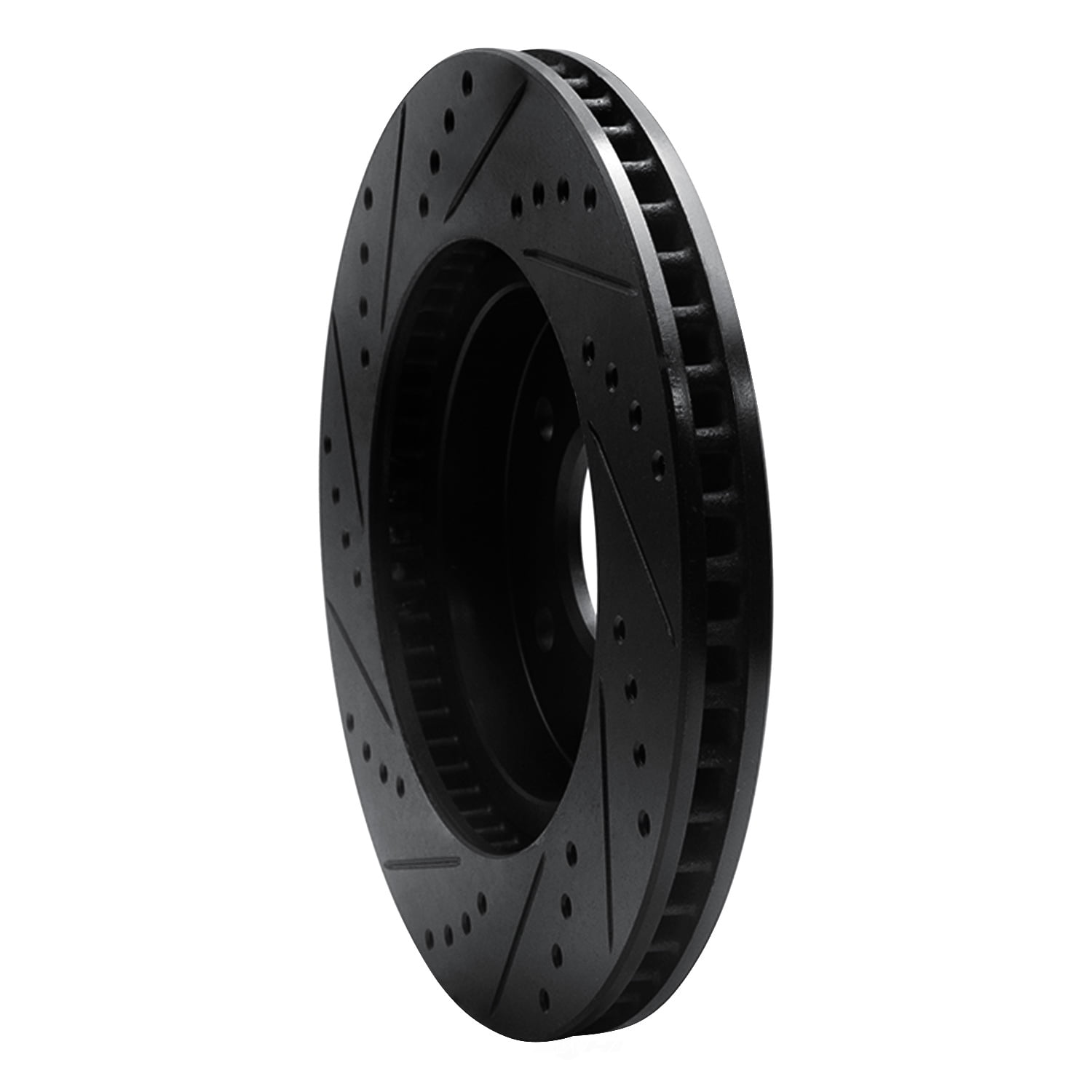 Dynamic Friction Company 633-47063R DFC Brake Rotor - Drilled And Slotted - Black