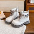 thumbnail image 2 of YOUYEDIAN Boots for Girls Casual Non-Slip Ankle Boots Fashion Cute Booties, 2 of 5