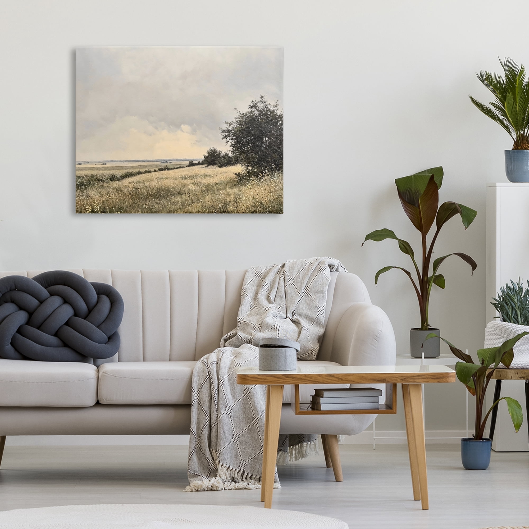 Stupell Industries Rustic Countryside Hill Landscape Canvas Wall Art, design by Franklyn Gregory