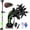BLACK-B, variant on 2-in-1 Cordless Tiller & Cultivator with Extension Pole, Battery Powered Handheld Garden Tiller, Electric Mini Rototiller, Rechargeable Soil Cultivator for Lawn, Vegetable Garden, Greenhouse (BLACK-A
