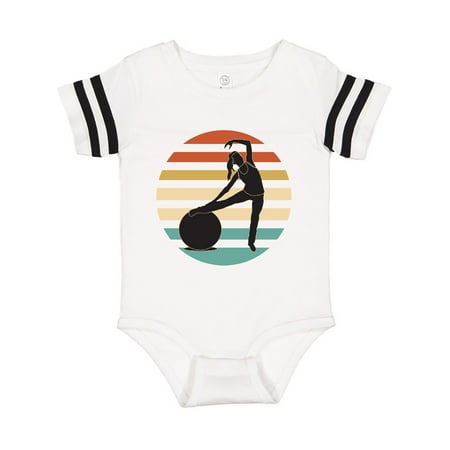 

Inktastic Pilates Fitness Retro Exercise Gift Baby Girl Bodysuit