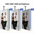thumbnail image 5 of 32 inch Digital Signage, 2500 Nits High Brightness Advertising Display, Slim Fit Frameless LCD Monitor, CMS Remote Publishing, 24/7 Operation, Smart Split Screen Play, HDMI/USB/WiFi, 5 of 12