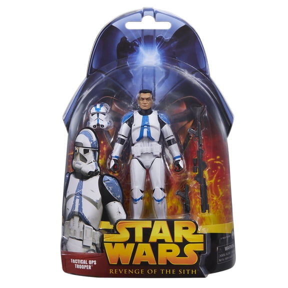 Star Wars The Black Series Tactical Ops Trooper, Star Wars: Revenge of the Sith Action Figure (6), (Non-Mint Package)