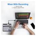 thumbnail image 2 of Professional 6 Channel DJ Sound Mixer 16DSP Interface Mixing Console Desktop with MP3 Input, 2 of 3