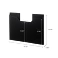 thumbnail image 7 of Yamazaki Home Magnetic Placemat Organizer, Black, Steel, Magnetic, No Assembly, 7 of 7