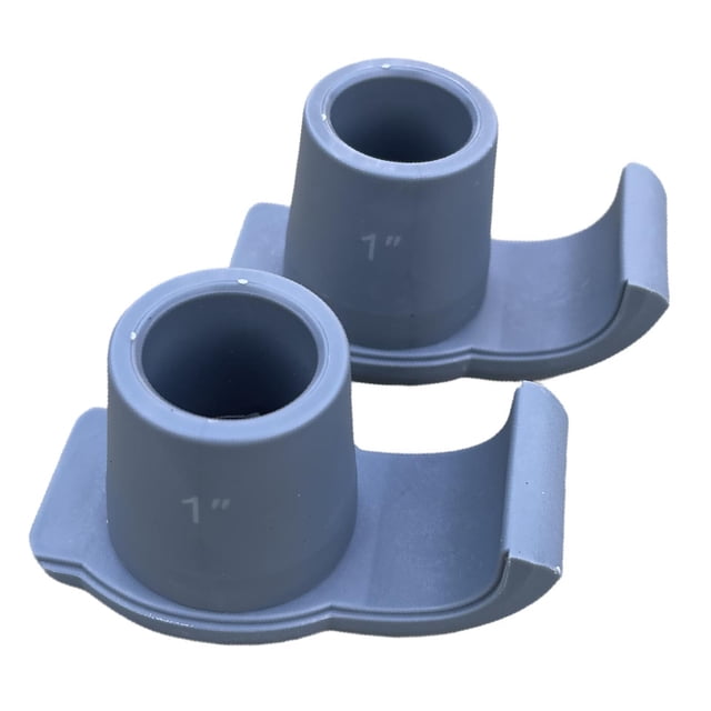 2 uds., deslizadores para caminar y esquiar, deslizadores para caminar, accesorios para caminar, tapa de posavasos de fácil instalación, deslizadores, Agujero Gris 25mm