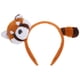 thumbnail image 1 of Linda diadema de mapache de felpa, diadema con orejas de oso, diadema esponjosa, tocados de animales para celebraciones de fiestas, disfraces de cosplay, maquillaje, lavado de cara, 1 of 6