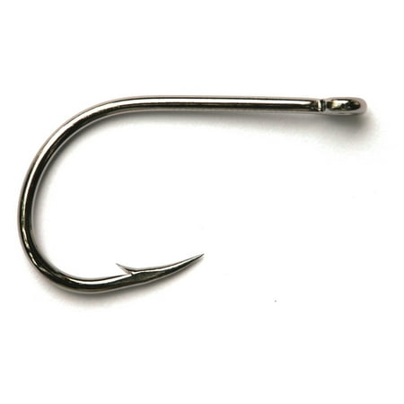 UPC: 0023534317437 | Mustad 10829NP-BN-2/0-25U Big Gun Live Bait Hooks Black Nickel 25Pk