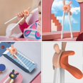thumbnail image 2 of 1 Pair Creative Beginner Training Chopsticks Baby Early Learning Chopsticks, 2 of 3
