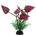 thumbnail image 1 of Planta acuática Artificial, planta de acuario falsa de plástico realista, planta de pecera, 1 of 8