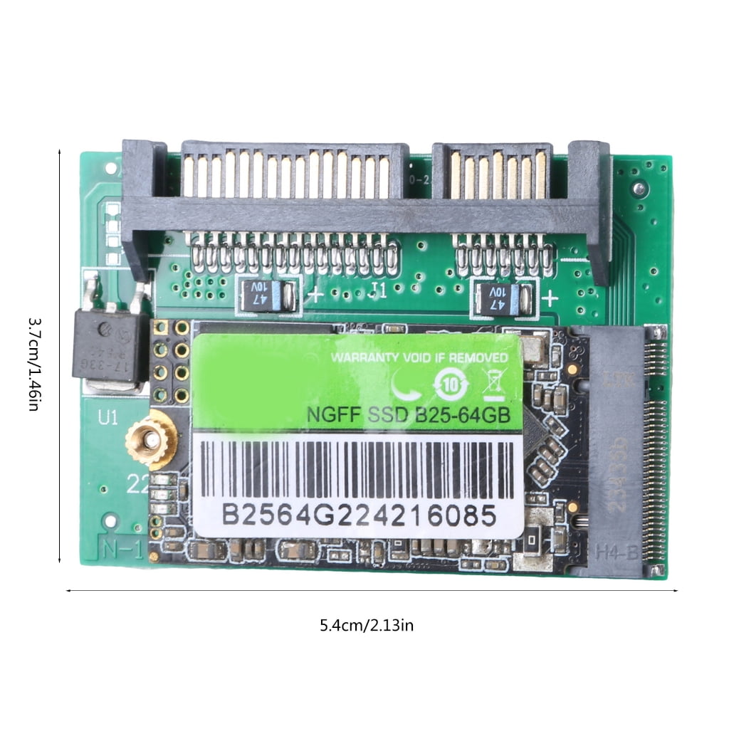Half-slim III 64G SSD Solid States Drive Internal Hard Disk Hard Drive For PC