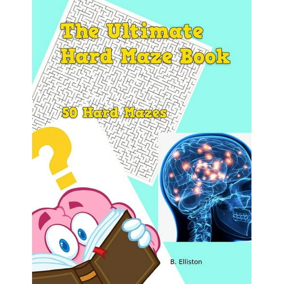 The Ultimate Hard Maze Book (Paperback)