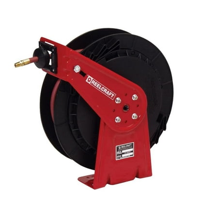 Reelcraft RT450-OLP 1/4""x 50' 300 PSI Medium Duty Low Pressure Spring Retractab