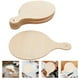 thumbnail image 3 of 10 tablas de cortar redondas de madera sin terminar para bricolaje, con asa., 3 of 7