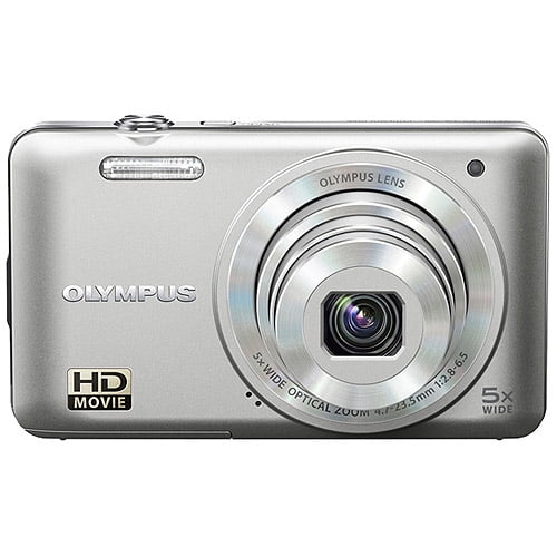Olympus VG160 14MP Digital Camera with 5x Optical Zoom (Silver) (Old