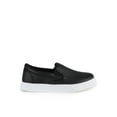 slip on sneakers all black