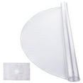 thumbnail image 1 of KFFKFF Nappe en PVC Transparent, Dimensions 42 x 42 Pouces, Épaisseur 2,0 mm, Protège-Table Rond, Résistant à l'Eau et Facile à Nettoyer, Idéal pour Bureau, Table de Salle à Manger, Commode, 1 of 9