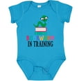 thumbnail image 3 of Inktastic Bookworm in Training Reading Boys or Girls Baby Bodysuit, 3 of 5
