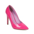 thumbnail image 1 of New Women Delicious Cindy Patent Pointy Toe Single Sole Classic Stiletto Pump Sz, 1 of 5